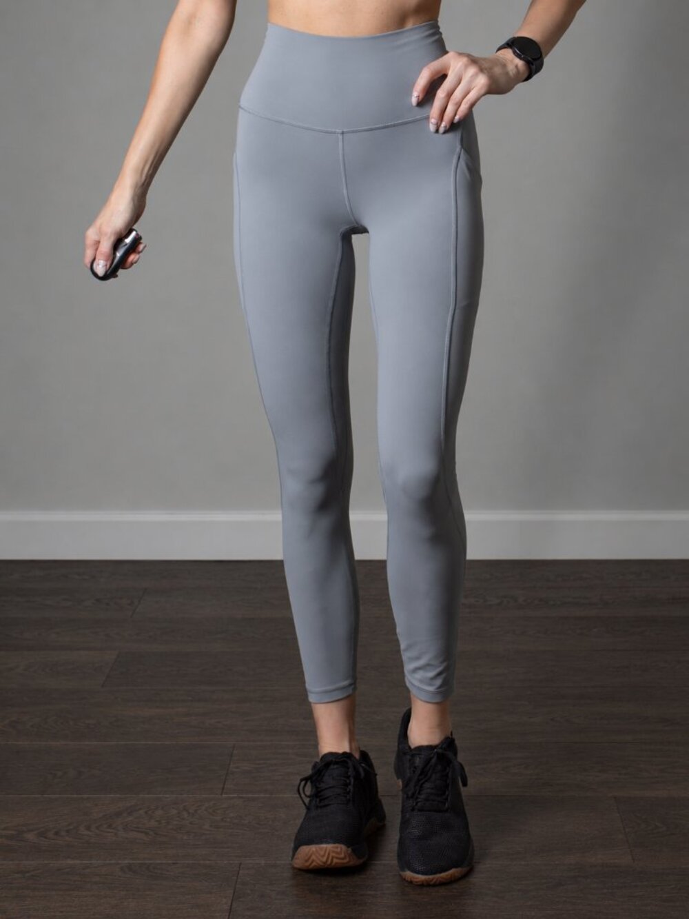 Lululemon Align High-Rise Pant Pockets 25" Rhino Grey Size 4 Nulu